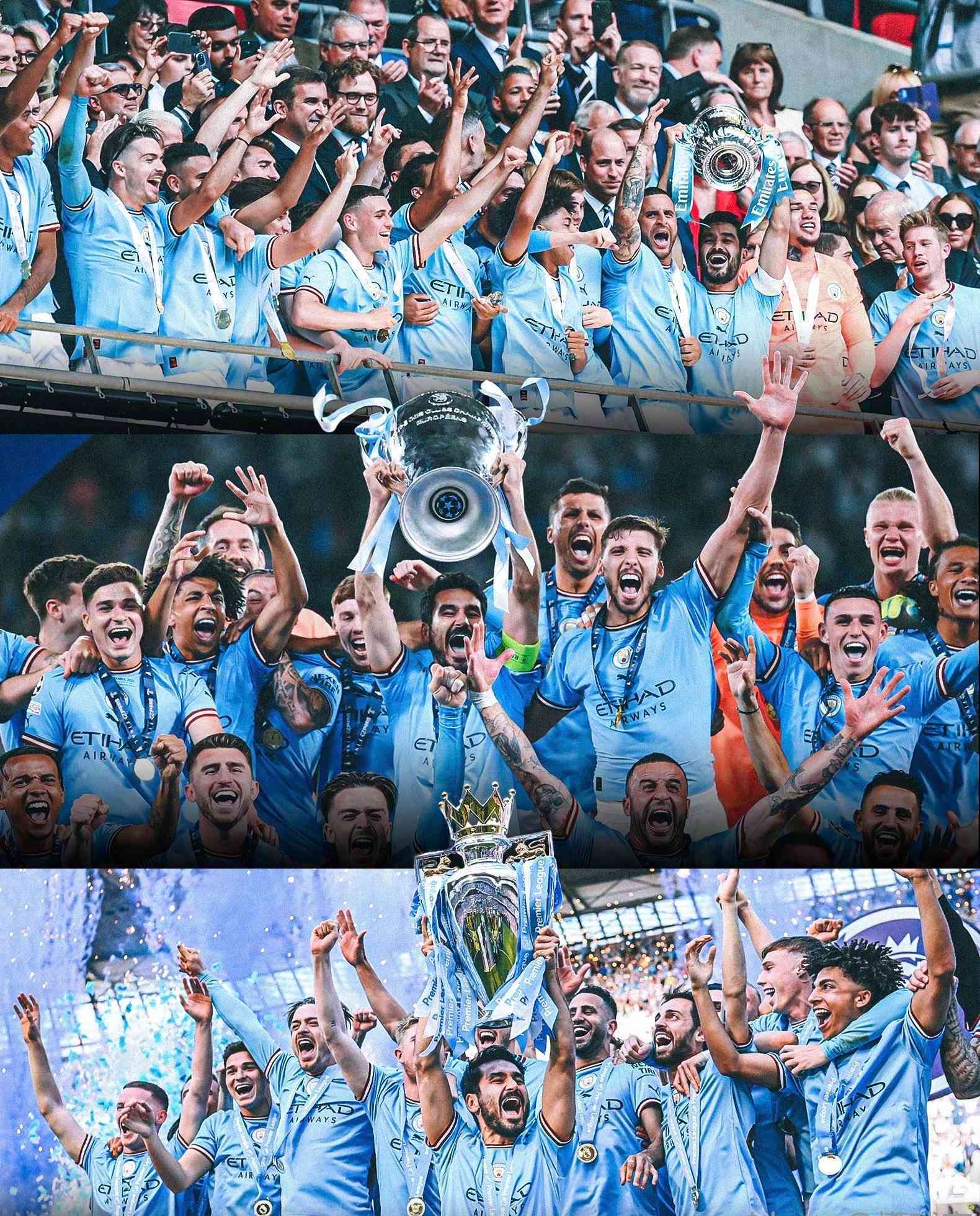 曼城体育竞技俱乐部大获全胜，英超夺冠无忧