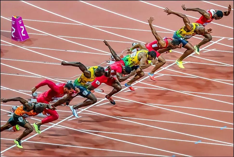 速度与激情,跑步选手冲刺夺冠 速度与激情,跑步选手冲刺夺冠