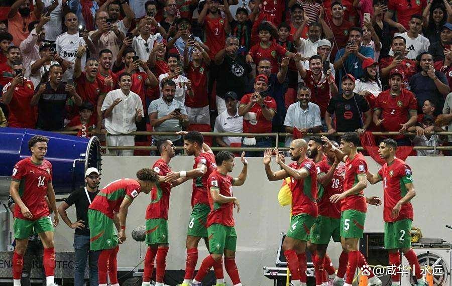 摩洛哥队实力击败波黑，成功晋级欧洲预选赛半决赛